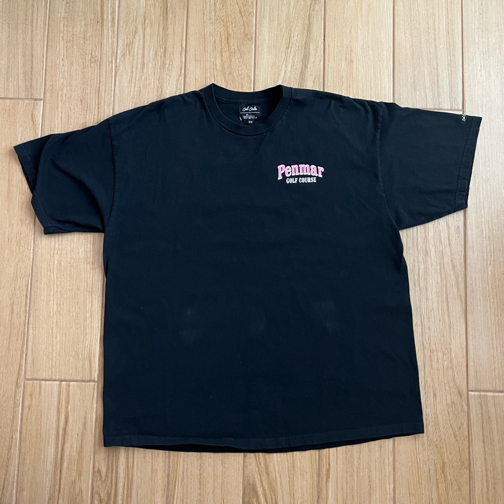 Bad Birdie graphic black tee